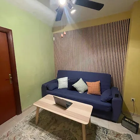 Warm Wood 1 Bedroom Sofa Bed Apartment