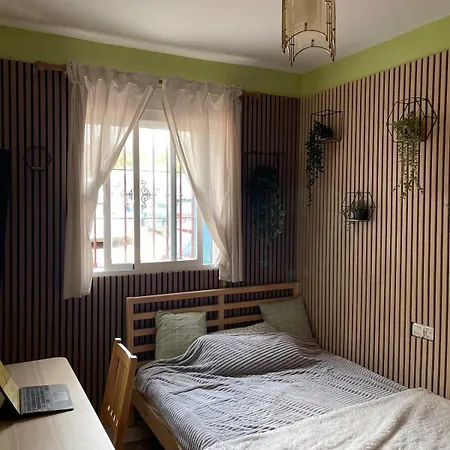 Warm Wood 1 Bedroom Sofa Bed Apartment